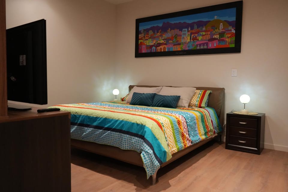 Bed, TV and multimedia