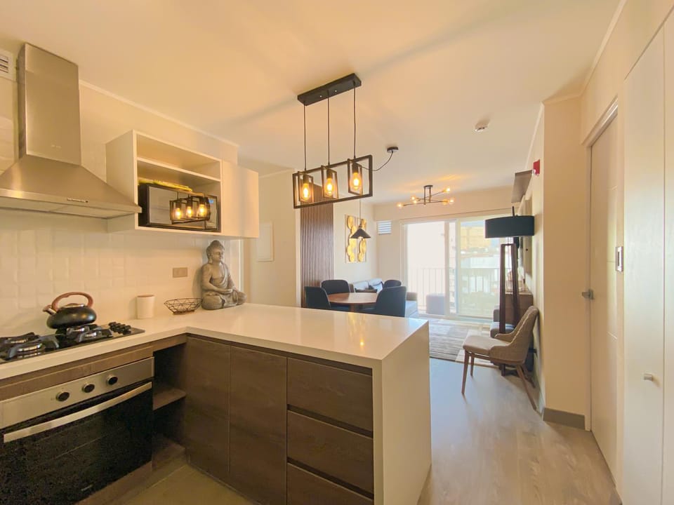 Kitchen or kitchenette, Living room, Photo of the whole room, Dining area
