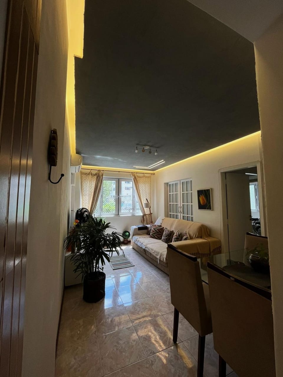 Communal lounge/ TV room, TV and multimedia, Living room, Seating area, soundproof, air conditioner