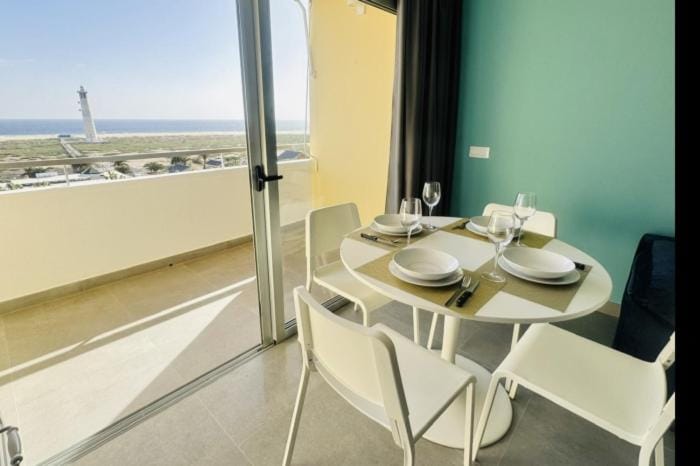 spiaggia a 300 m vista oceano Wi Fi 4ºpiano Apartment in Morro Jable
