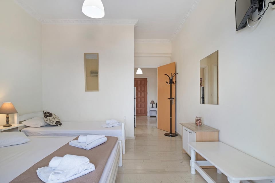 Property building, Living room, Bedroom