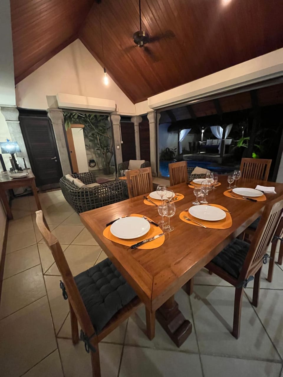 Dining area
