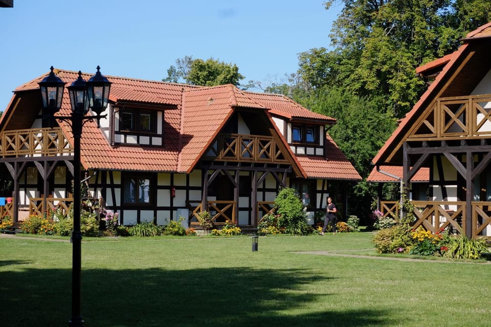 Stonka Nature lodge in West Pomeranian Voivodeship, Poland