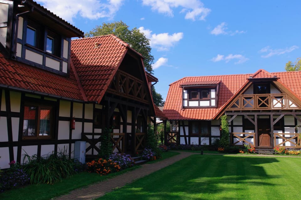 Stonka Nature lodge in West Pomeranian Voivodeship, Poland