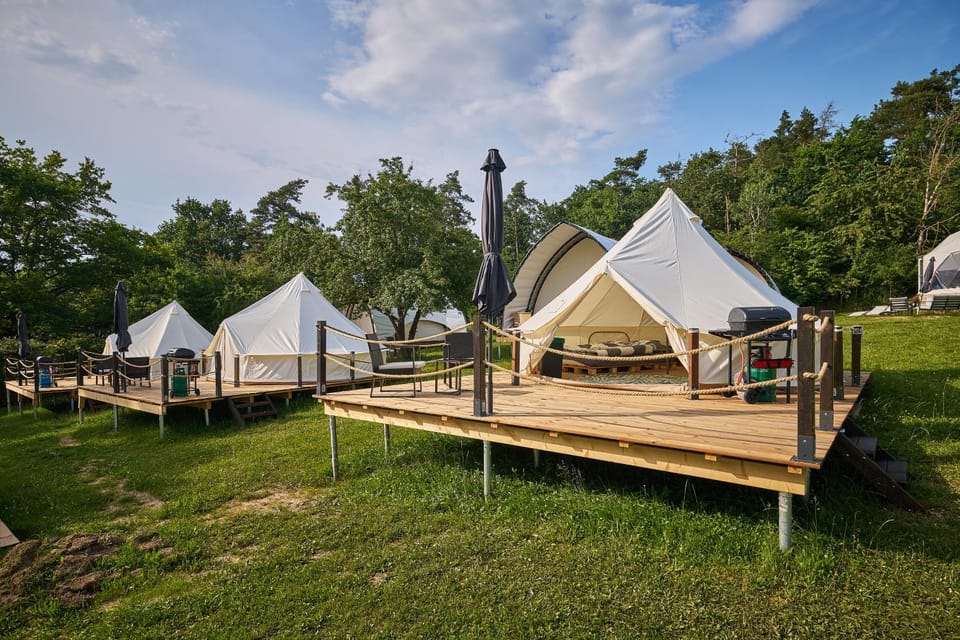 Glamping Slapy Luxury tent in Czechia
