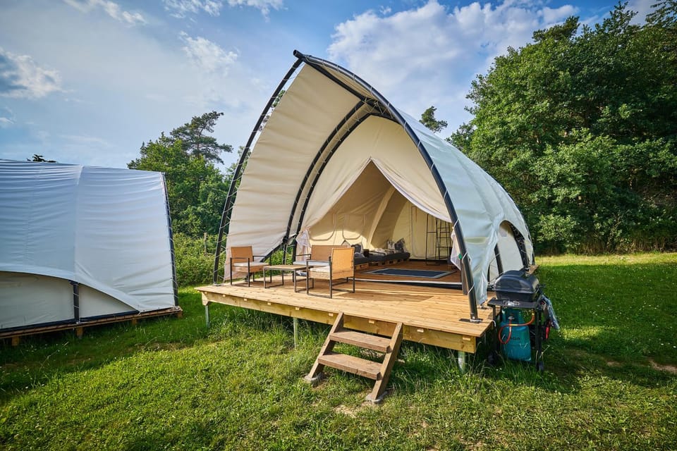 Glamping Slapy Luxury tent in Czechia