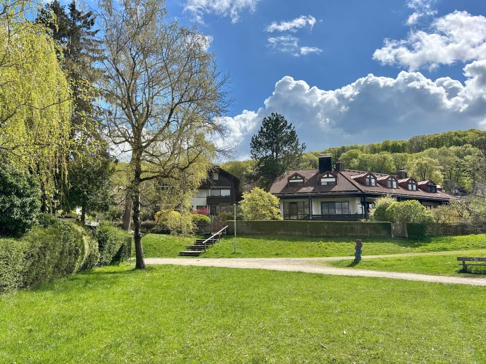 Property building, Spring, Off site