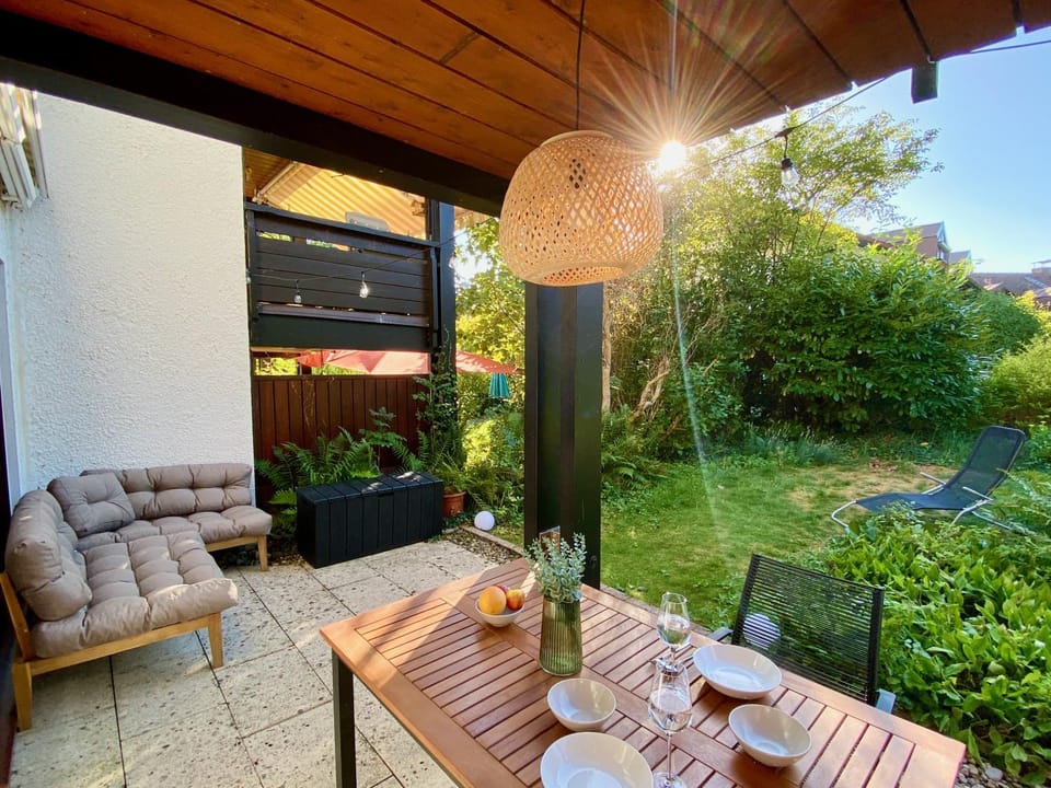 Summer, Garden, Balcony/Terrace, Garden view