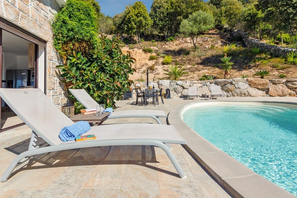 Property building, Living room, Swimming pool