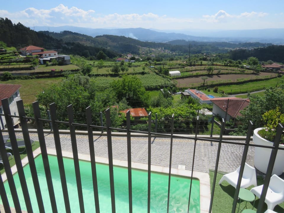 Spring, Natural landscape, Mountain view, Swimming pool