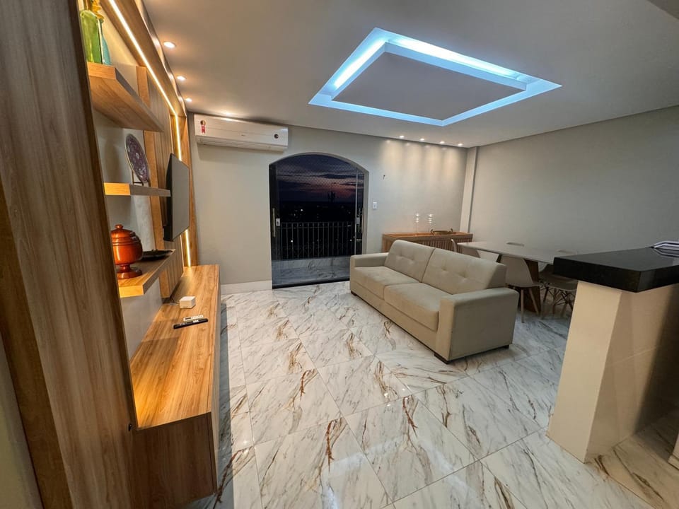 Kitchen or kitchenette, Living room, Seating area, air conditioner
