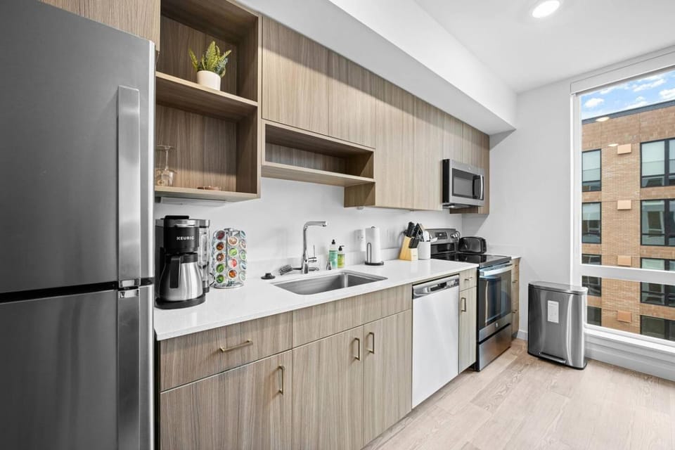 Convenient 2BD2BA in MuseumofArts Downtown Gym Apartment in Spokane