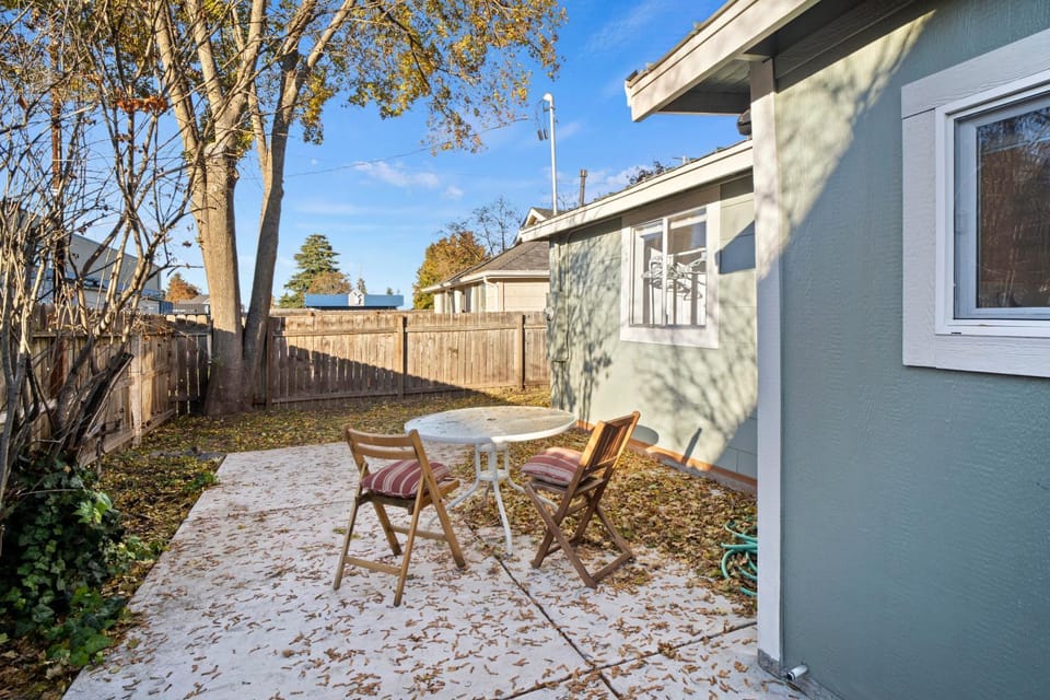 Property building, Patio