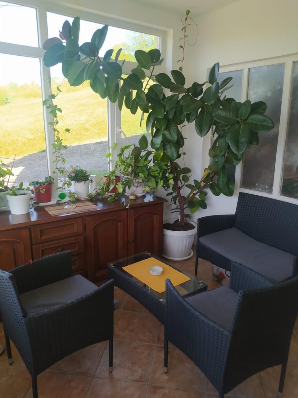 Seating area, Garden view
