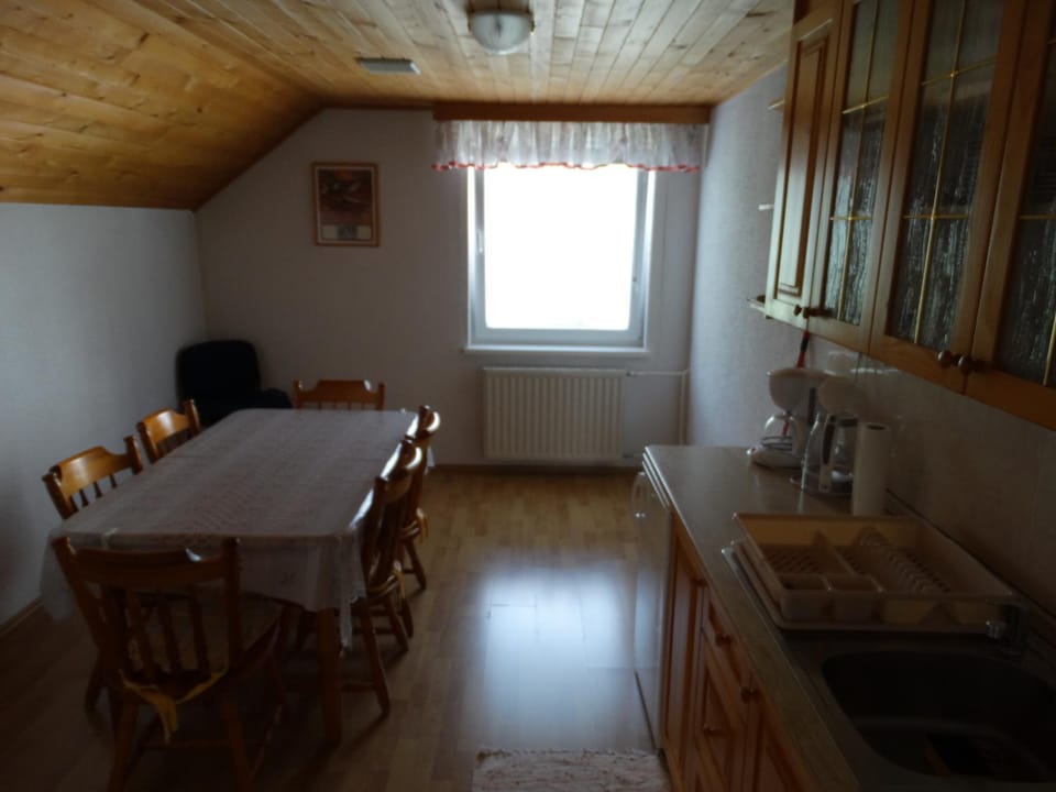 Kitchen or kitchenette, Dining area