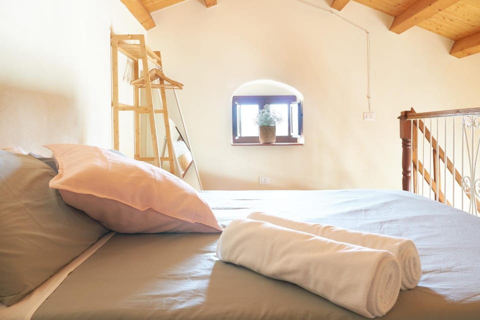 Property building, Living room, Bedroom