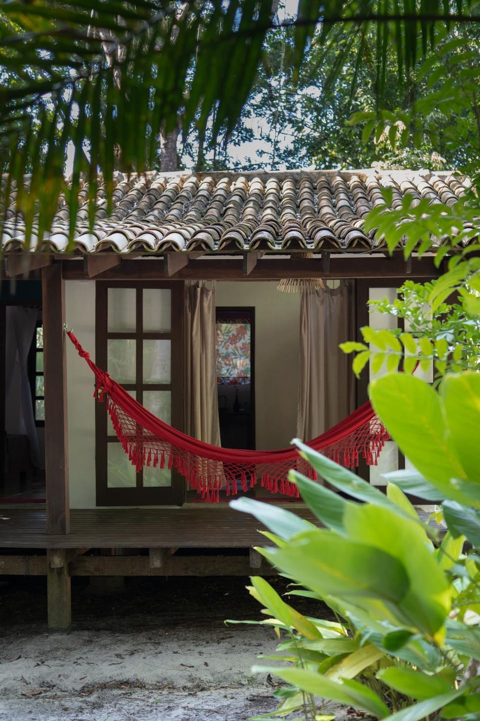 Property building, Garden view