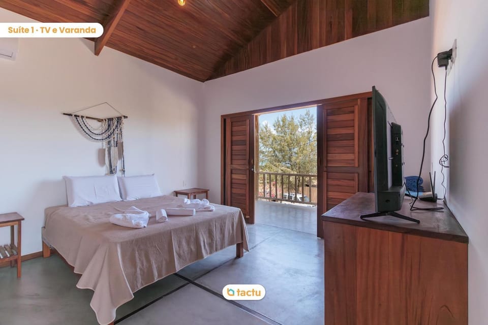 Bed, Balcony/Terrace, Photo of the whole room, Bedroom