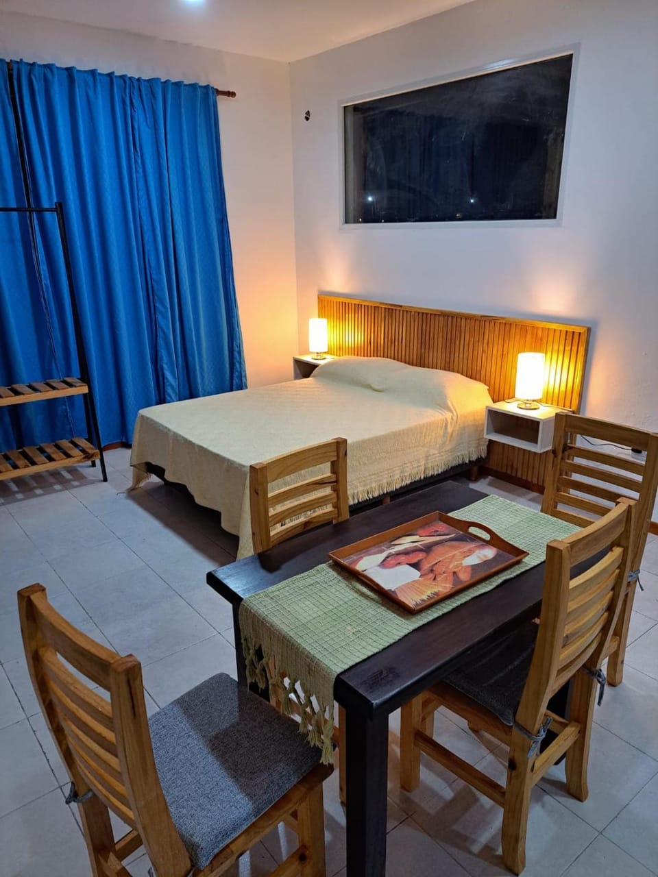 Photo of the whole room, Bedroom