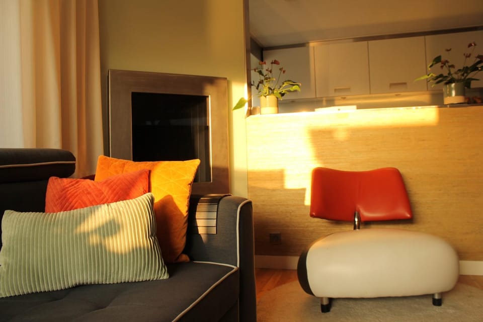 Living room, flat iron