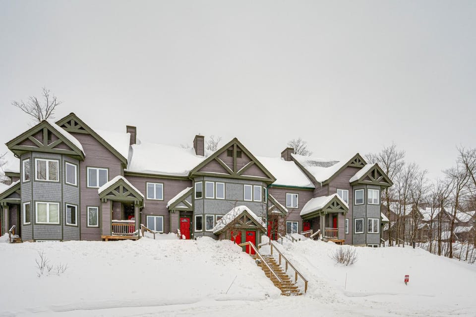Jay Peak Resort Vacation Rental: Ski-In/Ski-Out! House in Jay