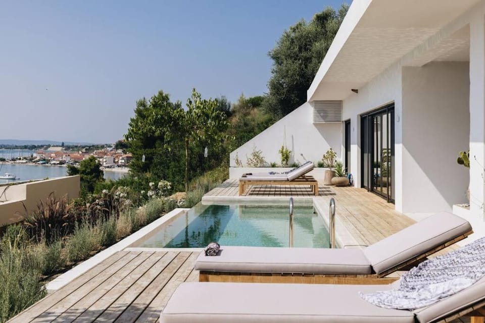 Private pool with prime location Oraio Meros Villa in Peloponnese, Western Greece and the Ionian