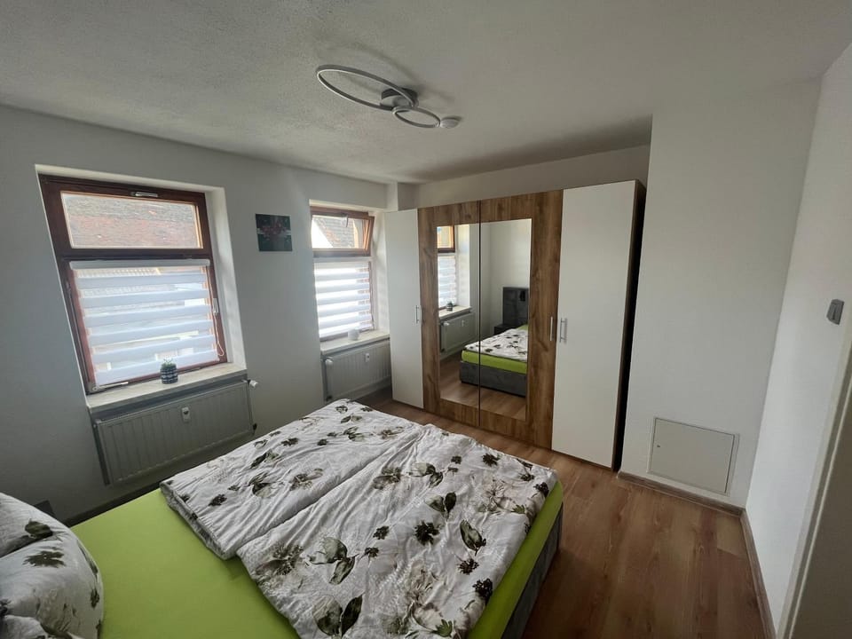 Property building, Living room, Bedroom