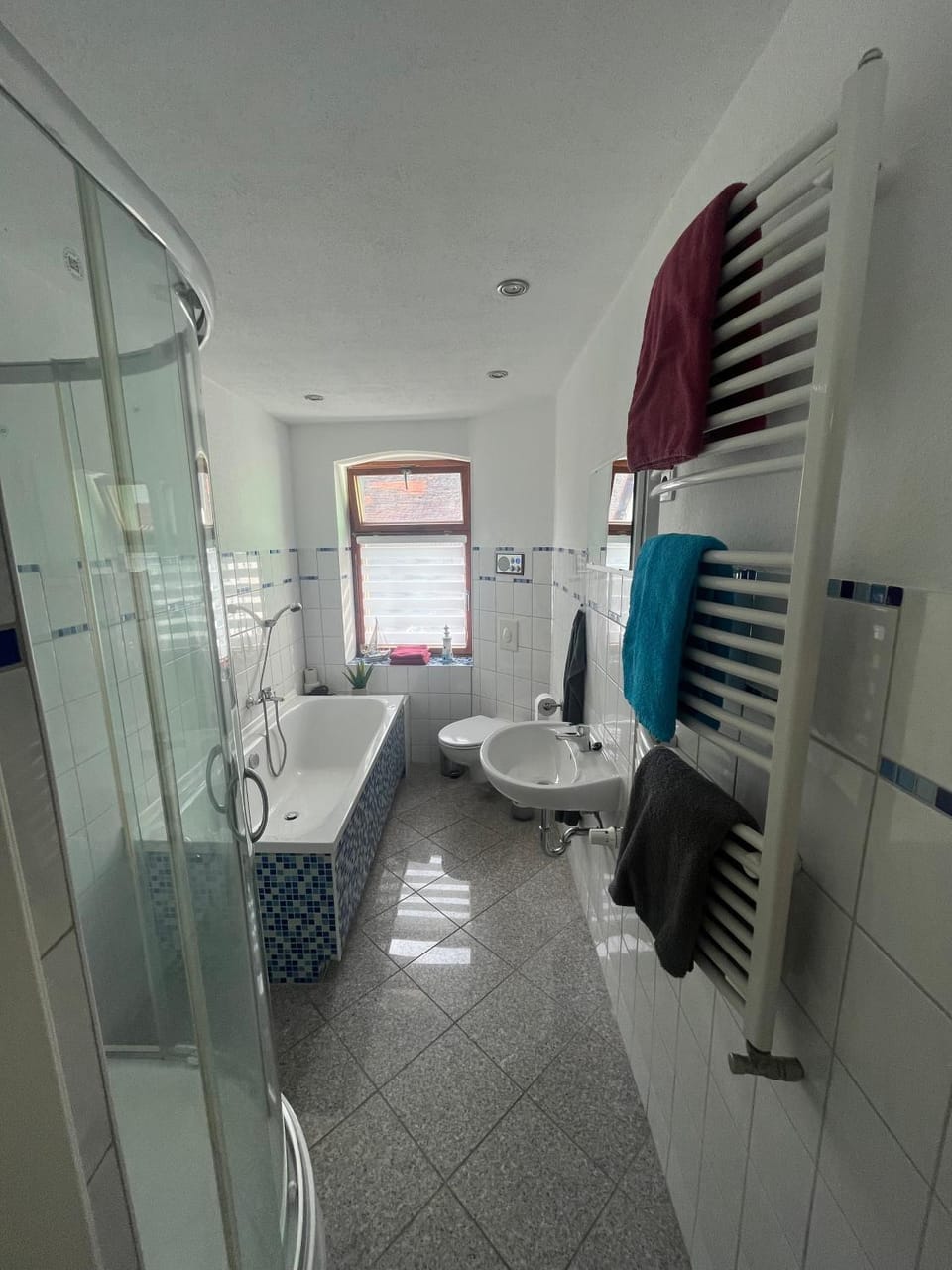 Bathroom, Living room