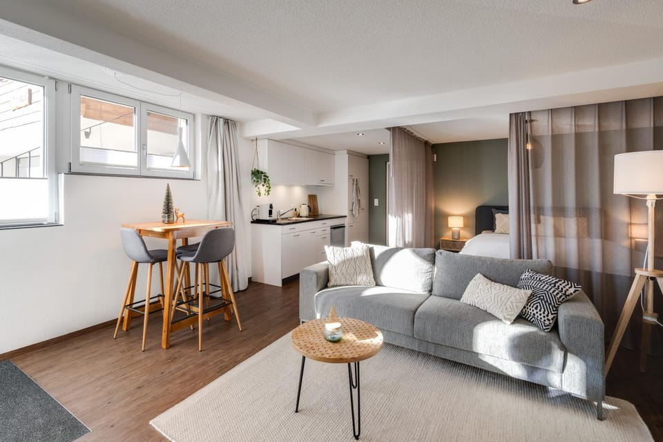 Living room, Dining area, kitchen