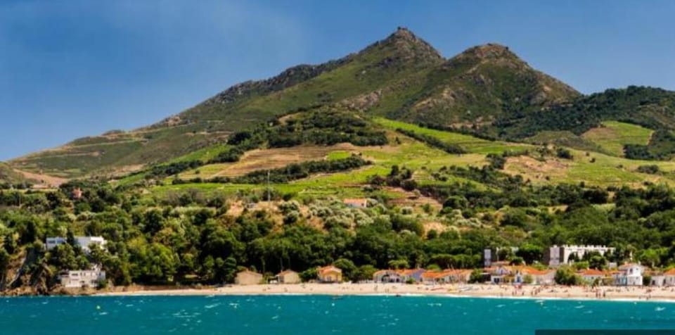 Natural landscape, Beach, Mountain view, Sea view