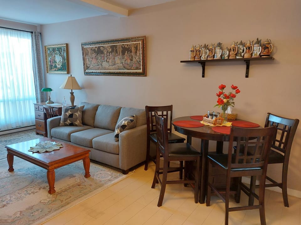 Appartement Cartier2 Free parking Backyard Apartment in Longueuil
