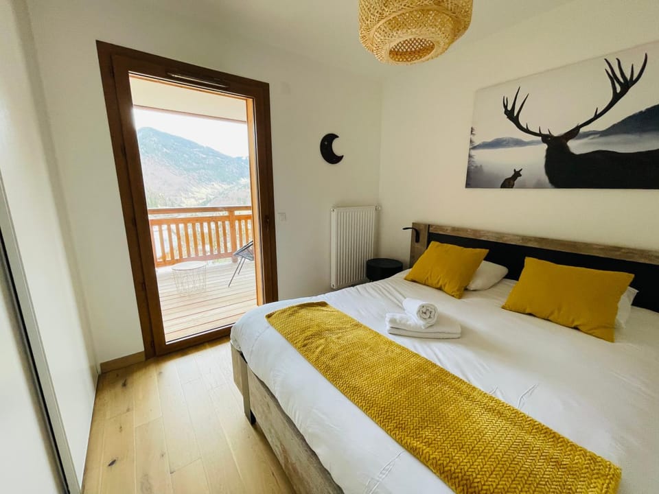 L'Eden Roc - Au pied des pistes, vue sur la vallée Apartment in Haute-Savoie