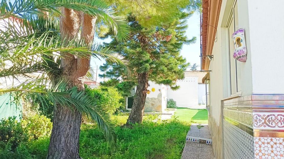 Property building, Spring, Garden view