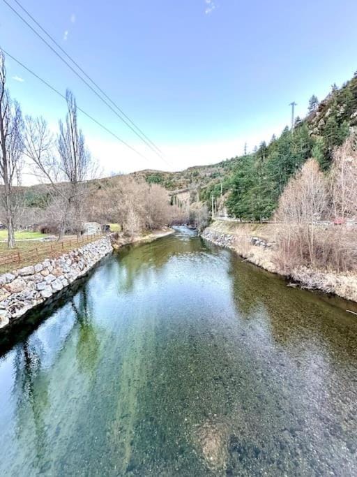 Nearby landmark, Natural landscape, Mountain view, River view
