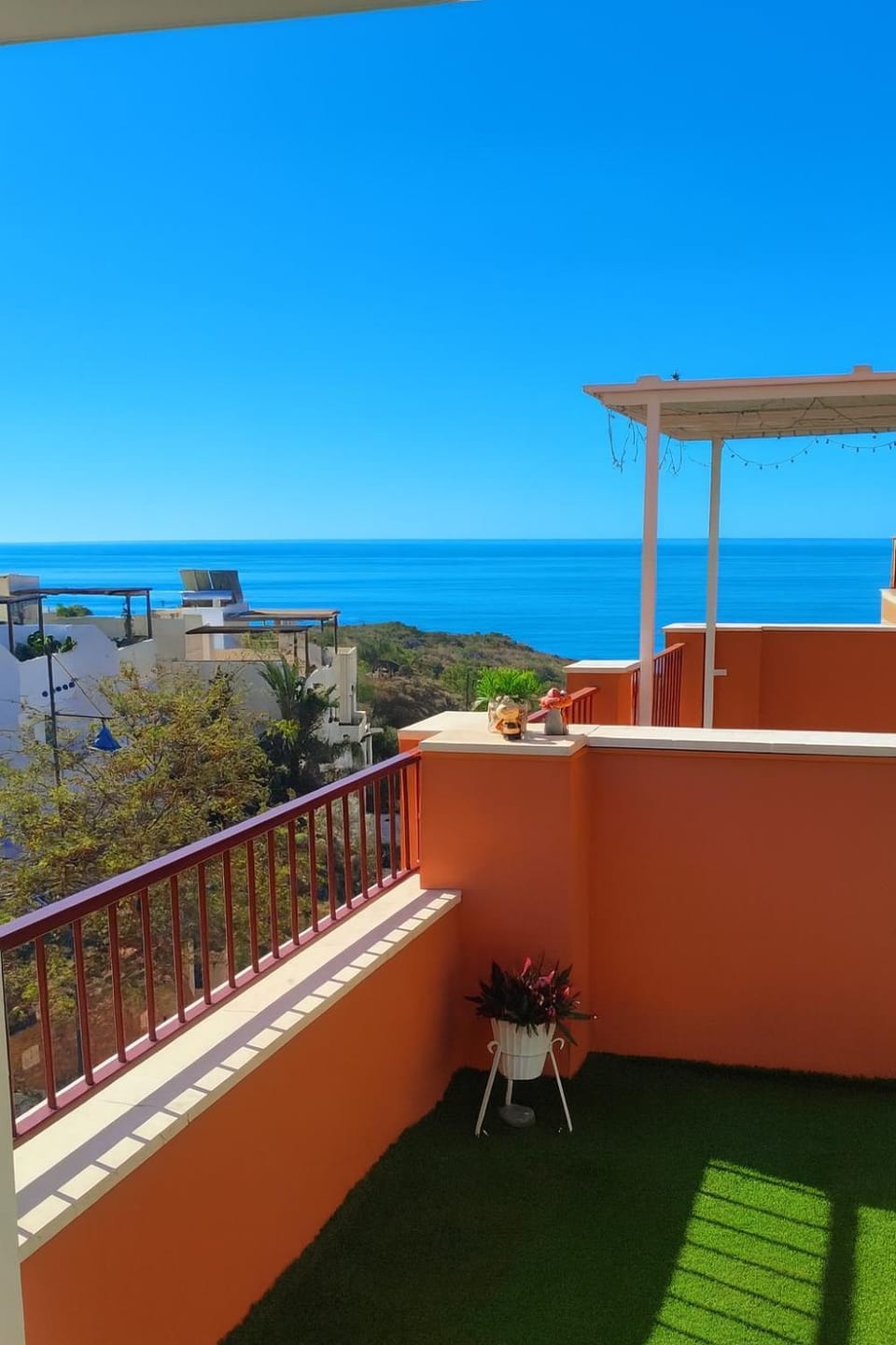 View (from property/room), Balcony/Terrace, Beach, Sea view