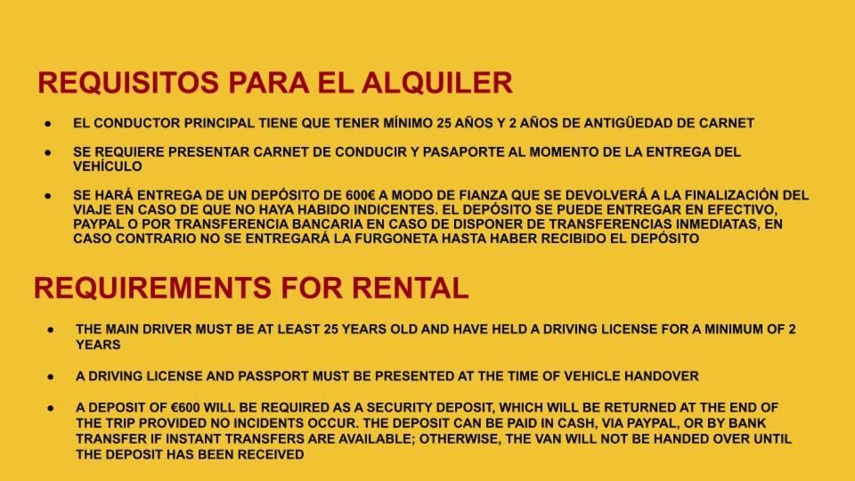 Ford Transit Custom Camper Campground/ 
RV Resort in Palma