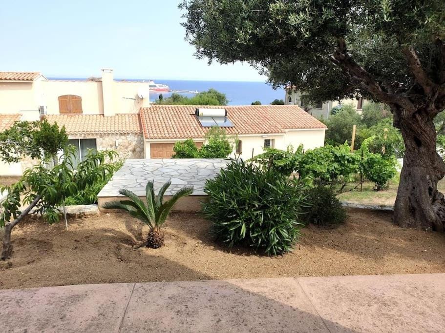 Garden, Sea view