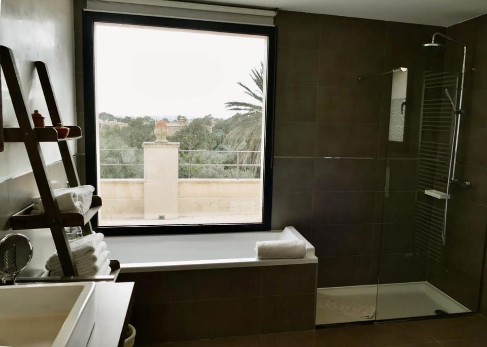 Bathroom, Living room