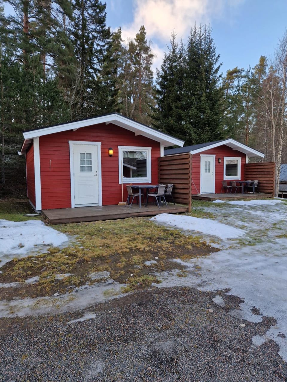 Property building, Patio, Day, Winter