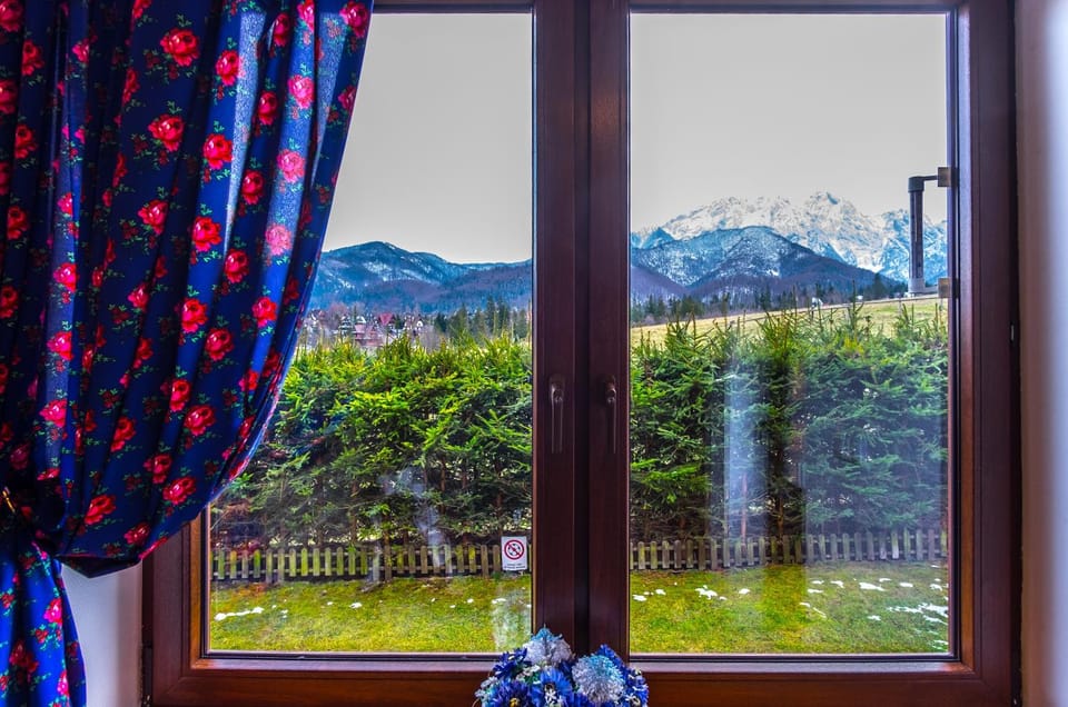 Spring, Day, Natural landscape, Mountain view
