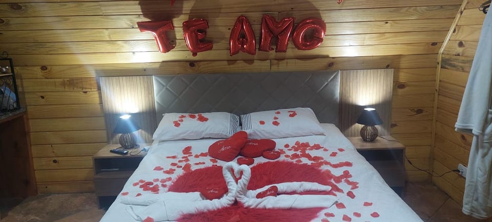 Chale com hidromassagem da Vick Campground/ 
RV Resort in Campos do Jordão