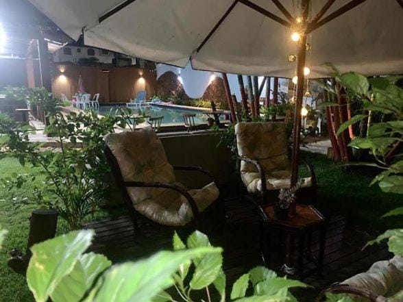 Night, Garden view