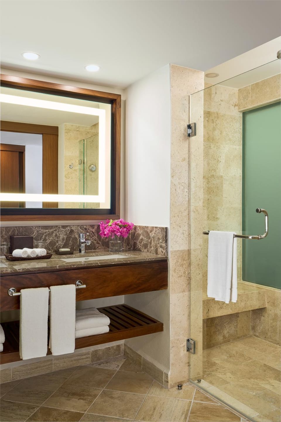 Shower, Bathroom, towels