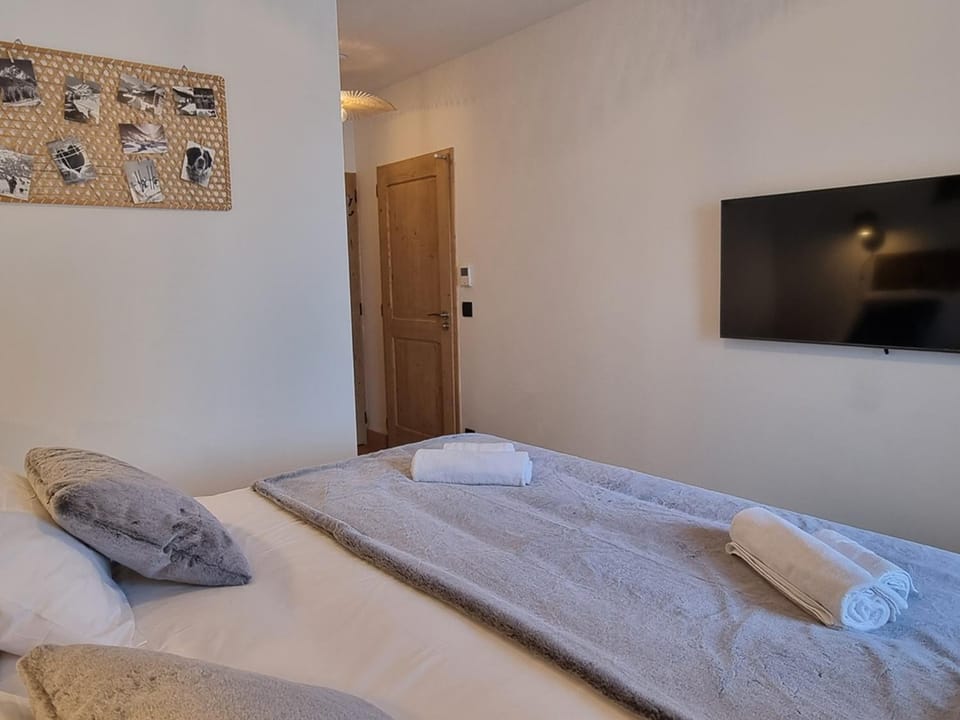 Grand appartement avec accès direct aux pistes et vue Mont Blanc - FR-1-181-2729 Apartment in Mâcot-la-Plagne