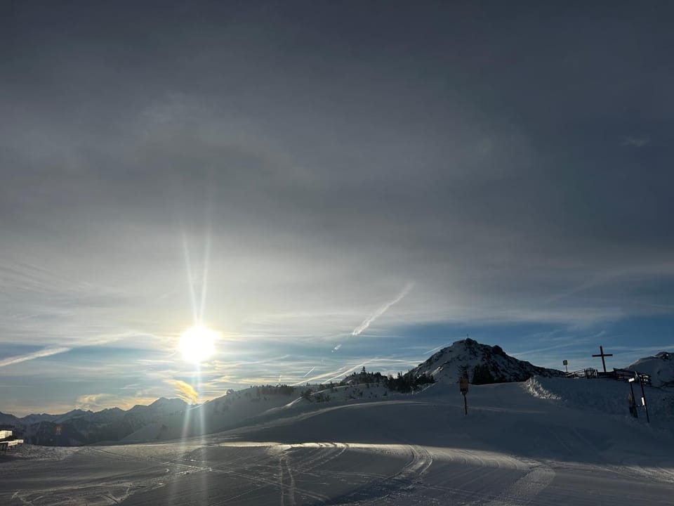 Day, Natural landscape, Winter, Sunrise