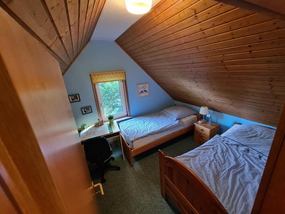 Property building, Living room, Bedroom