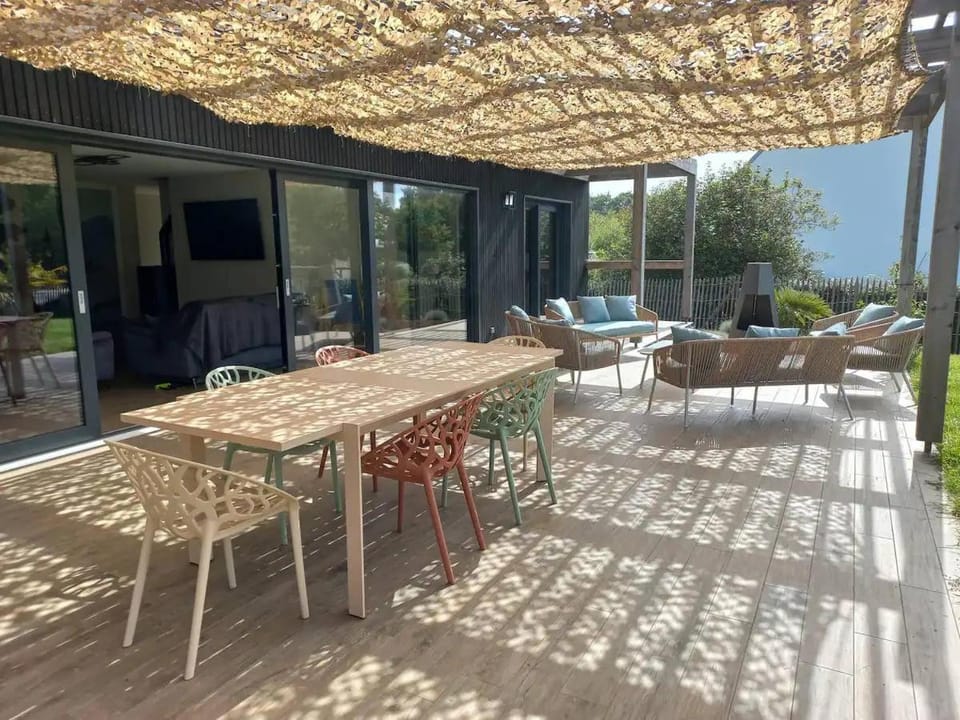 Fouesnant, superbe maison en bois, proche de la plage de Mousterlin Villa in Bénodet