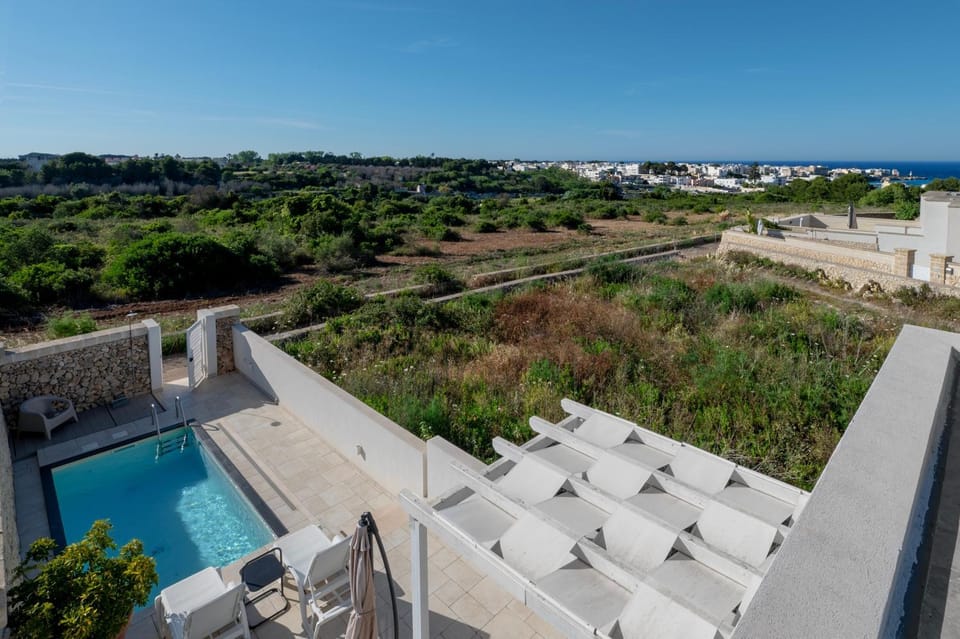 Property building, Living room, Swimming pool