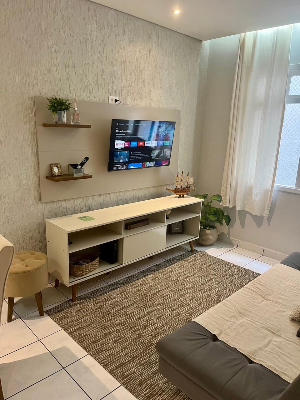 AP Boqueirao - Uma quadra da praia em Santos Canal 3 Apartment in Santos