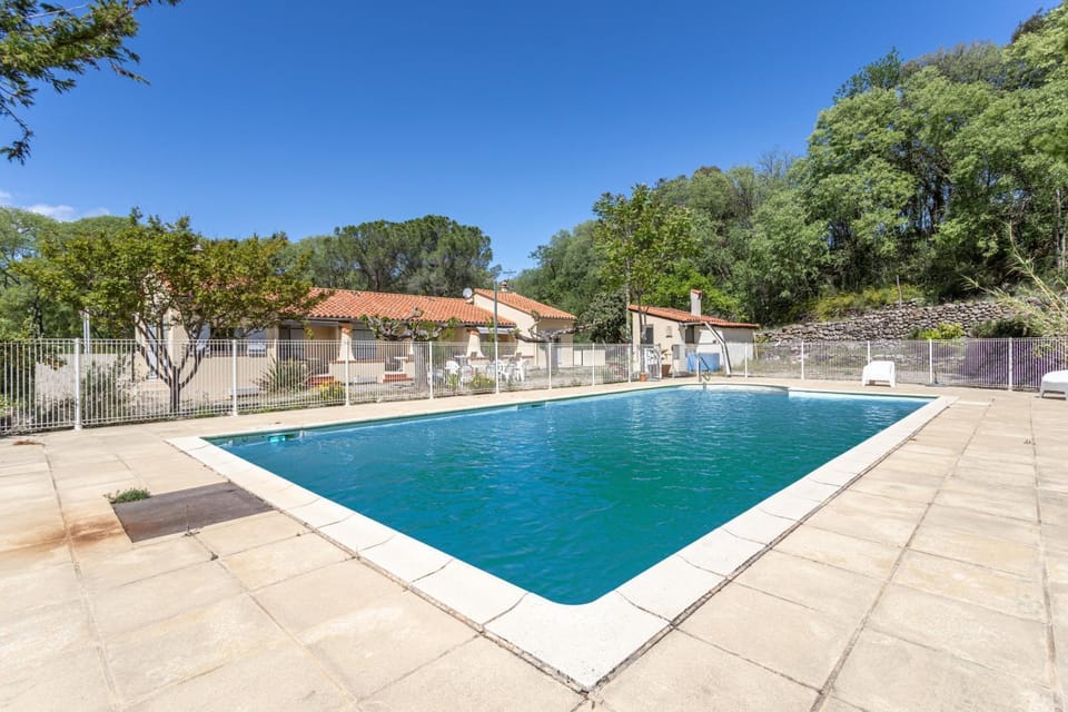 Property building, Living room, Swimming pool